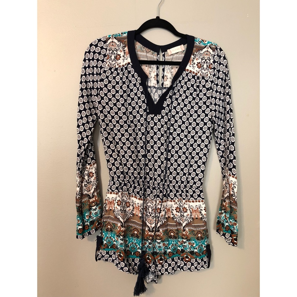 Alter’d State long sleeve romper WITH POCKETS